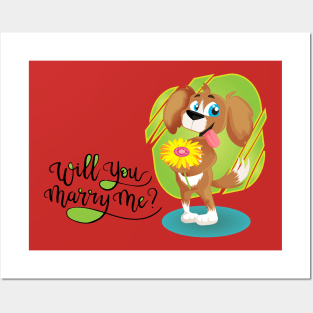 would you marry me Posters and Art